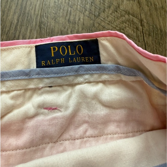 Ralph Lauren Men's Pink Chino Shorts - Picture 2 of 5